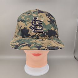 New Era 59Fifty St. Louis Cardinals Digital Camo Fitted Hat Size 7 1/2