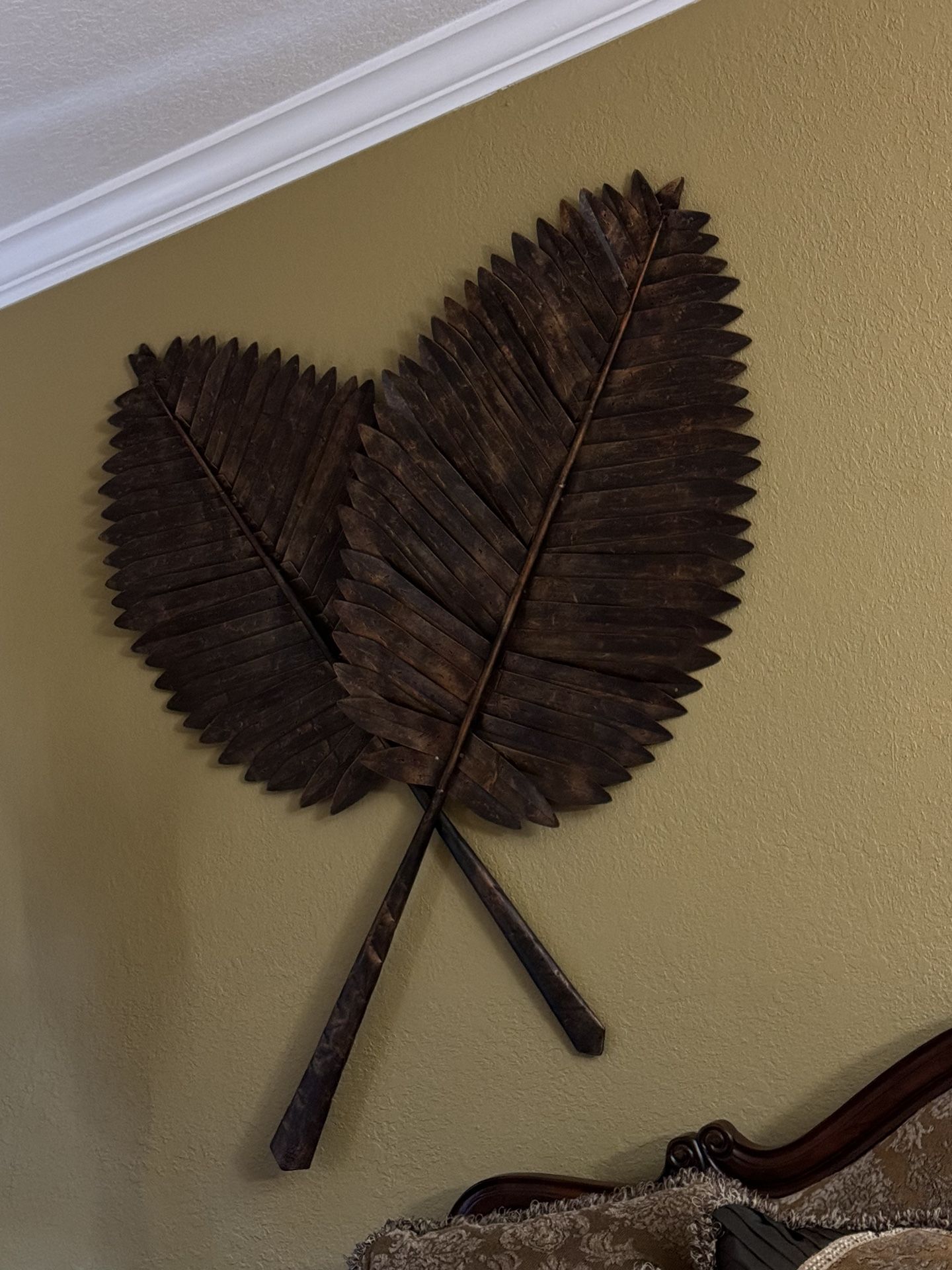 Hojas De Metal De Adorno Para Pared