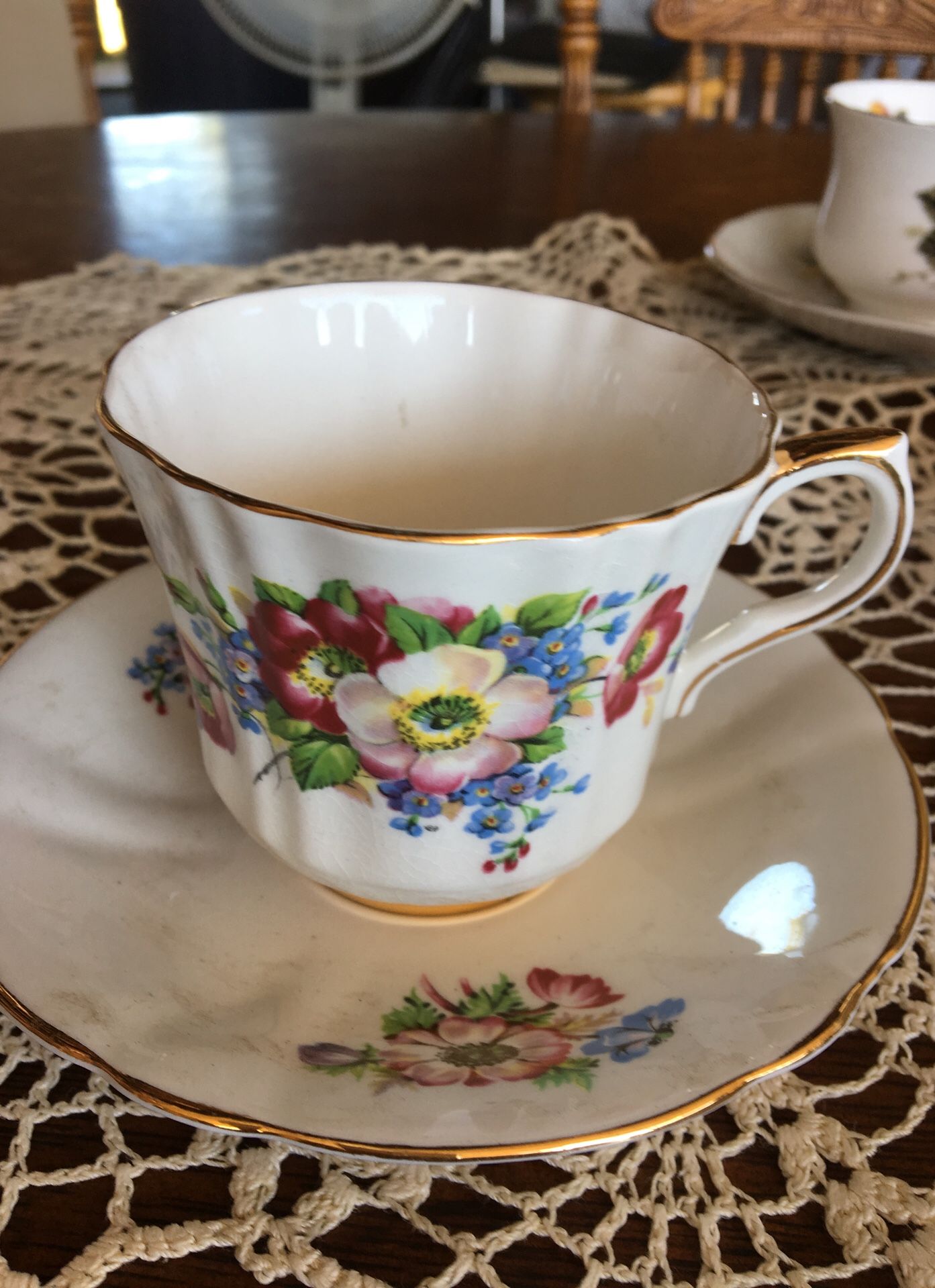 China cup and saucer