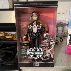 Barbie Harley-Davidson Collector Edition Doll Black Outfit NIB Mattel