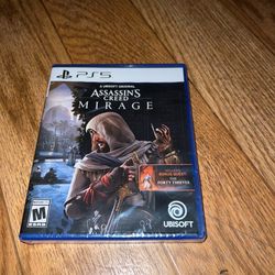 Assassins Creed Mirage for Ps5 or PlayStation 5 new sealed