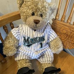 Build-A-Bear Brown Adorable Frilly Fuzzy Material Clean Excellent Condition 