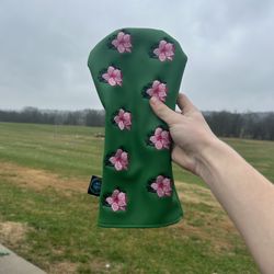Masters azaleas driver headcover