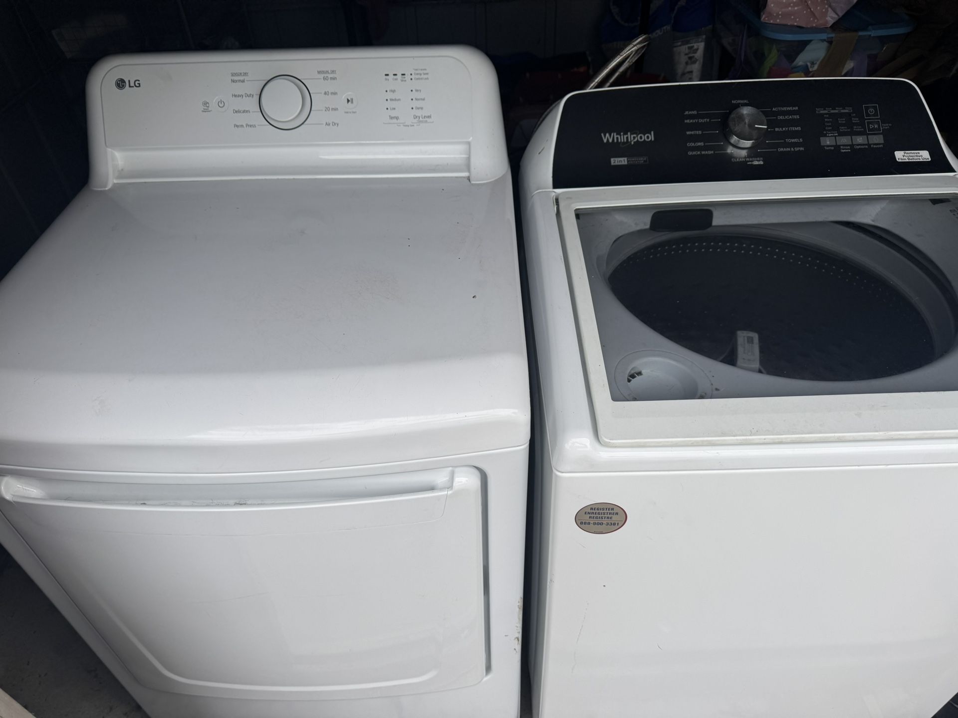Washer And Gas Dryer
