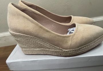 New Beige Wedges 