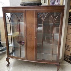Antique  China Cabinet Locks  4 Ft High  3.5  High