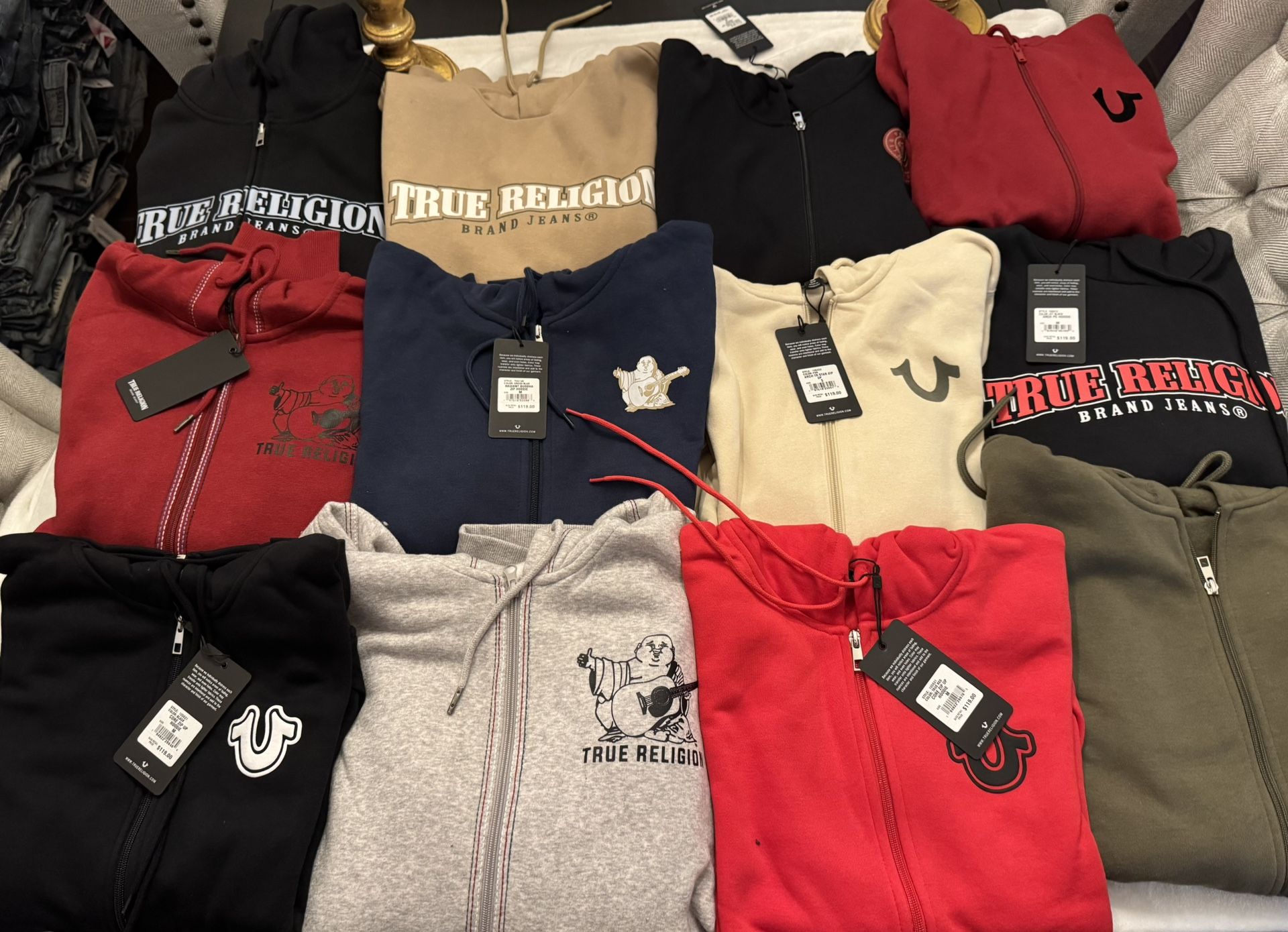 Mens M True Religion Hoodies 