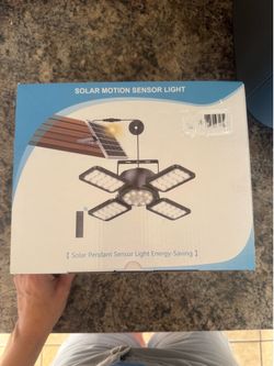 Solar Motion sensor light