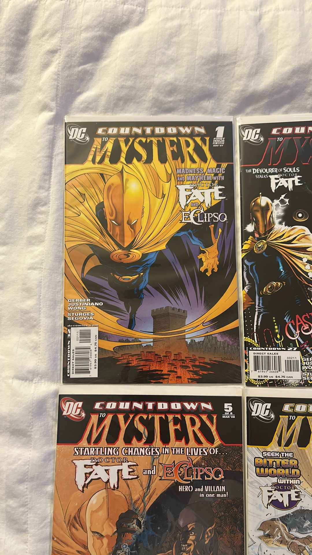 DC Comics Countdown to Mystery Complete Run (Issues #1–8)