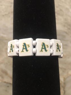 Oakland Athletics jewelry bracelet