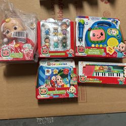 Cocomelon Toys Boombox Plush Doll Keyboard