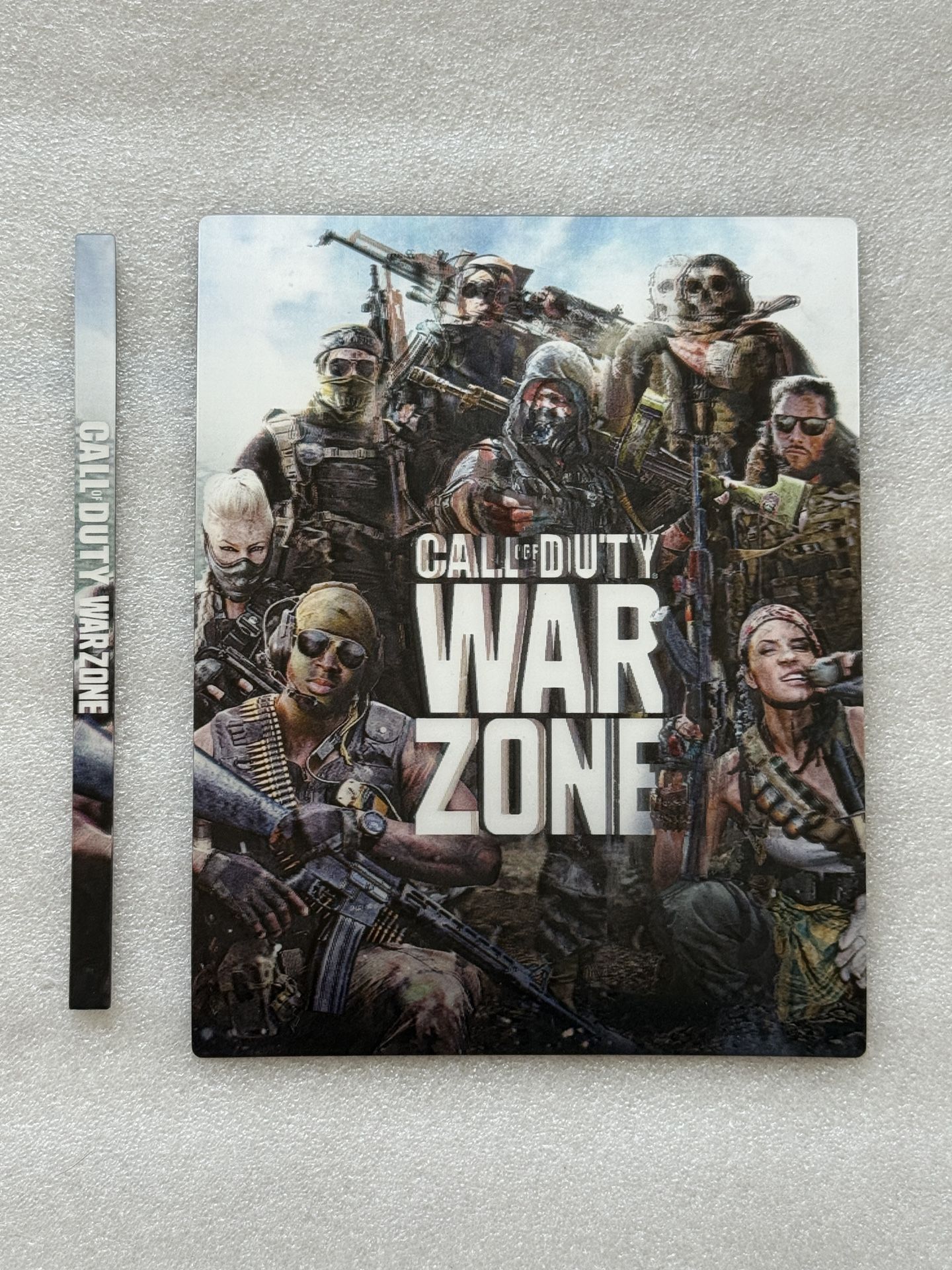 Call Of Duty War Zone Magnetic 3D Lenticular Card Size 6inX5in (PS4/PS5/Xbox)New