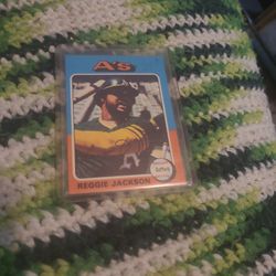Reggie Jackon Card