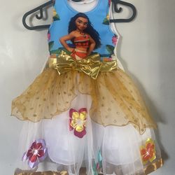 Moana Prinses Dress 