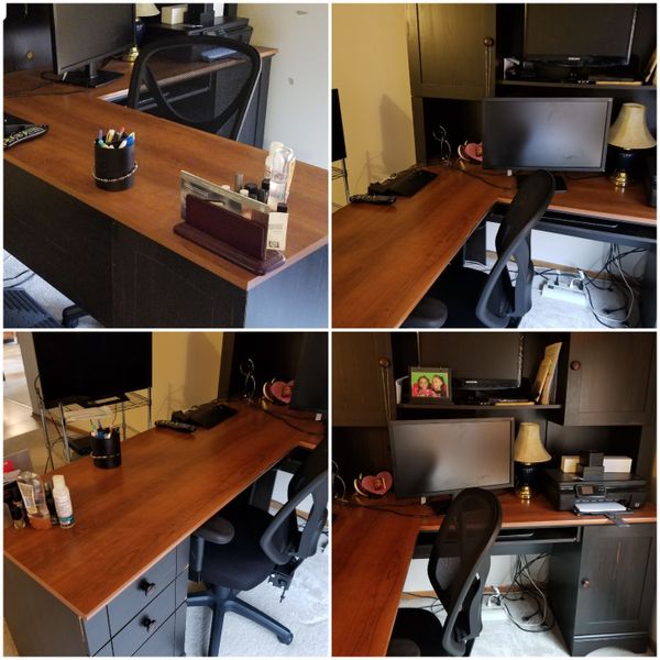 Office desk and hutch for Sale in Columbus, OH - OfferUp