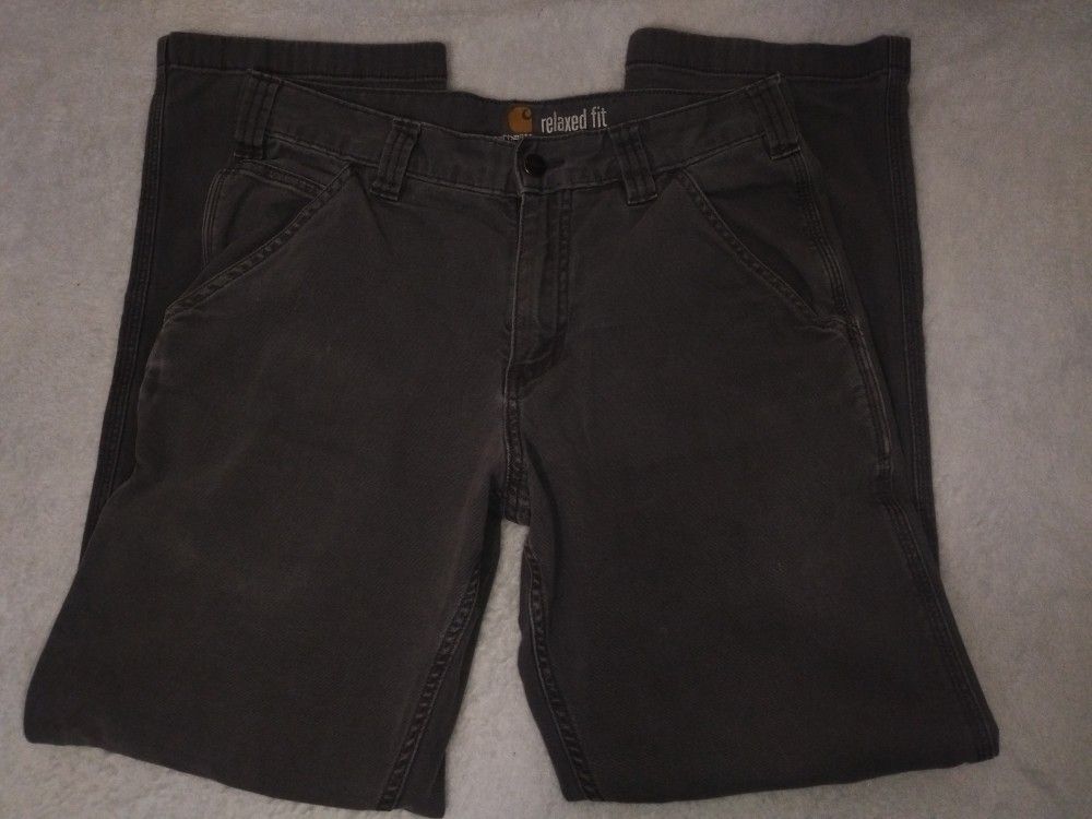 Carhartt - Men's 30x30 relaxed fit canvas work pants