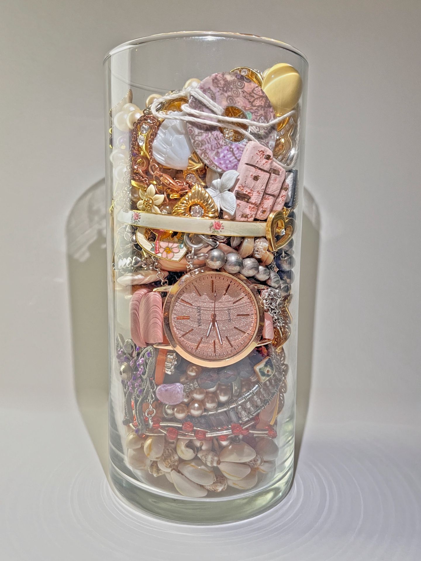 πΈPink Themed Mystery Jewelry Jar πΈ