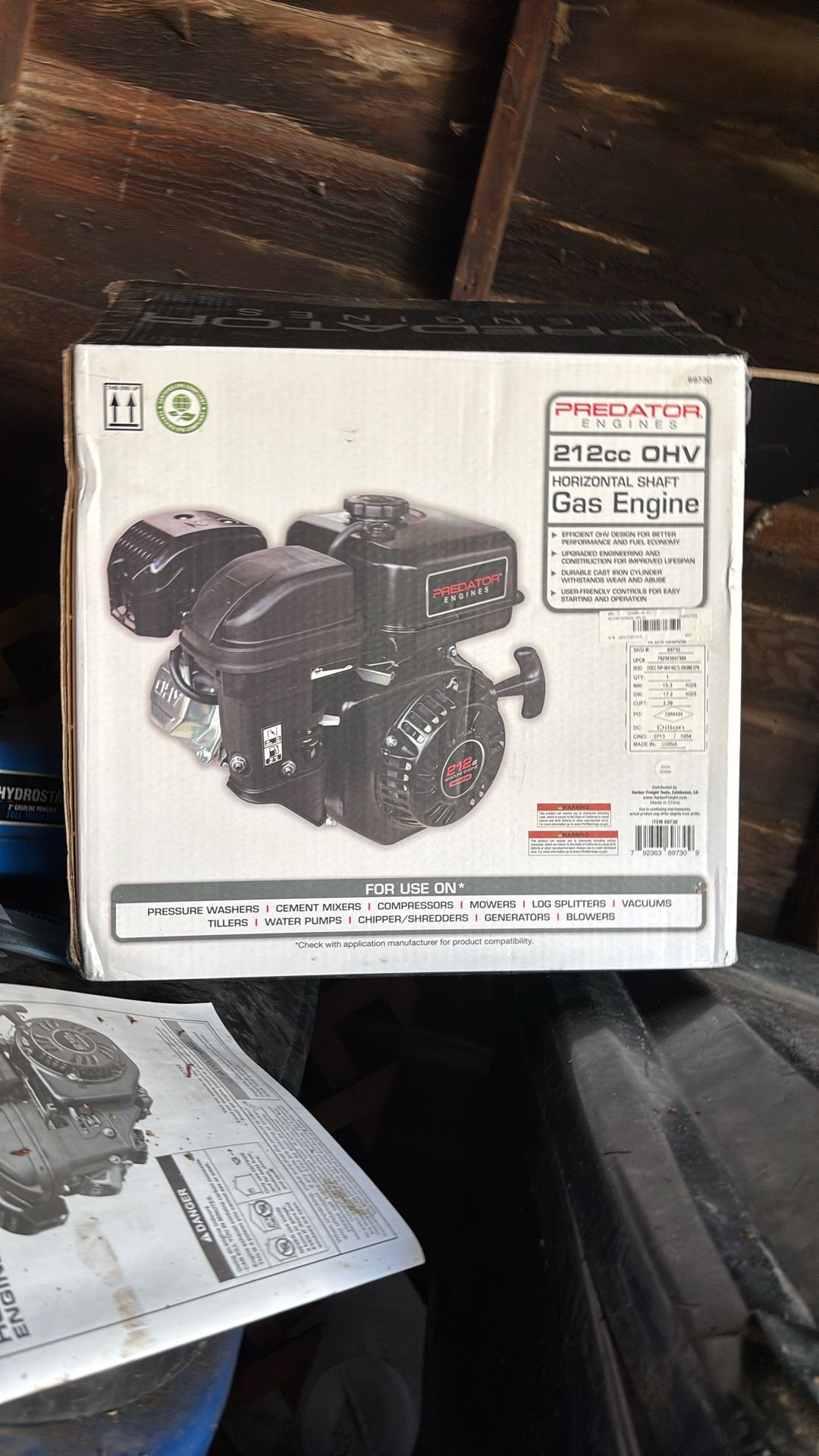 212cc Engine Predator