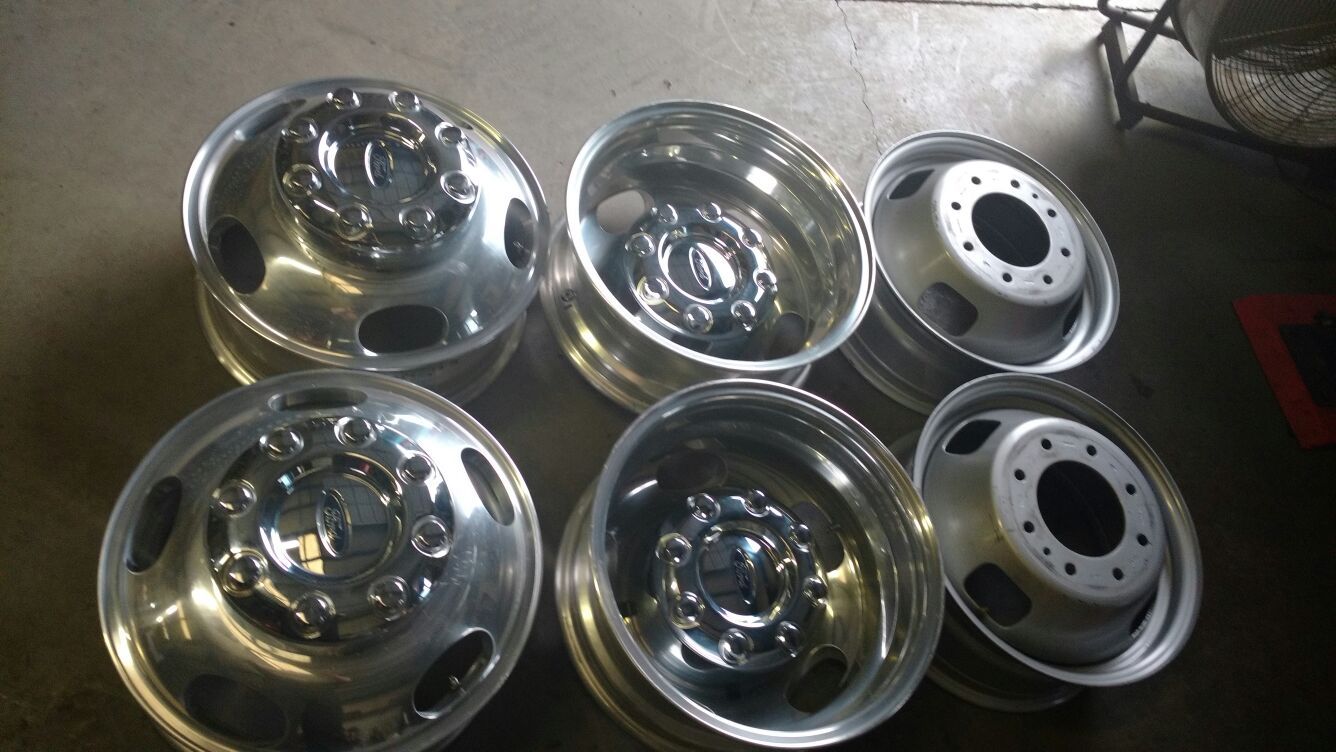 Ford F550 wheels duallys