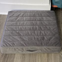 Memory Foam Cushion In Grey