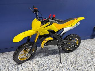 49cc 2 stroke gas mini dirt bike for kids ages 4-10,28 mph
