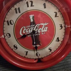 Vintage Coke Cola Clock