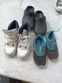 Boy/ Girls shoes swimming sneakers slip ons size 13c
