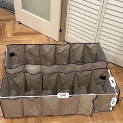 closet organizer hanging