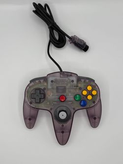 Nintendo 64 N64 Controller Atomic Purple Authentic Original OEM  Tested