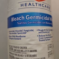 Clorox Healthcare Germicidal Wipes, 6 Pack,  70 Count