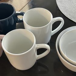Coffee Mugs and Bowls 