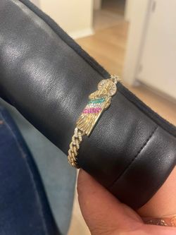 14k Gold bracelet  San juditas / Judas