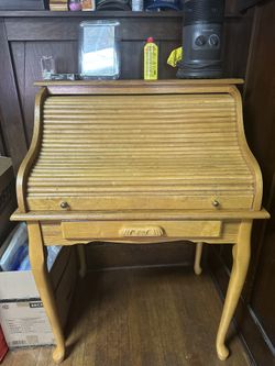 Vintage Roll Top Desk