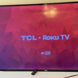 Tcl 65” Smart Tv Roku