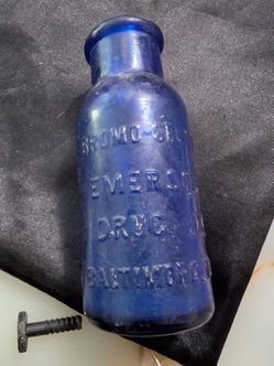 Bromo Seltzer bottle