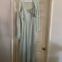 Sage Green Bridesmaid Dress