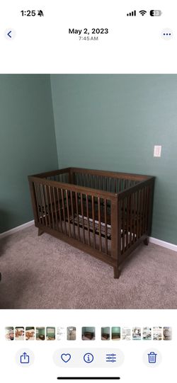 Lightly Used Babyletto Scoot 3in1 Crib/Toodler bed