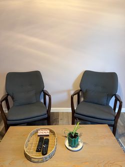 Pair of Mid-Century Modern Club Chairs