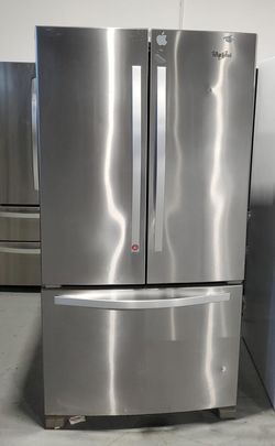 Whirlpool 3 Door Stainless Steel Refrigerator
