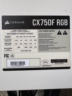 Corsair CX750F RGB