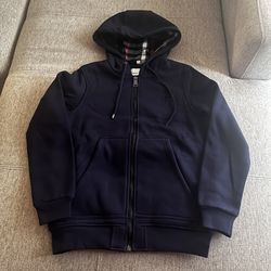 Burberry Navy Blue Hoodie