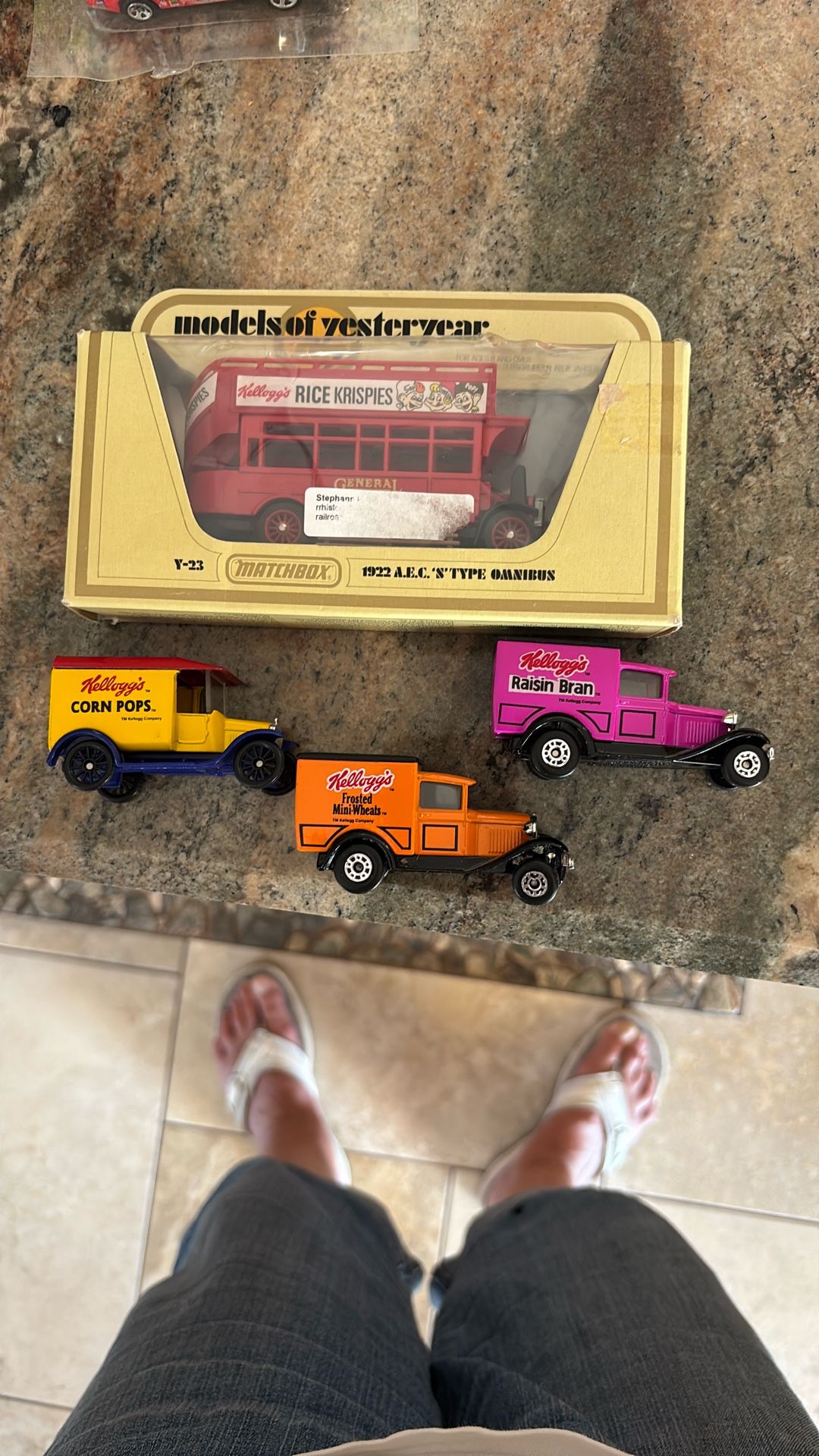 Kellogg’s Cereal Die Cast Vehicles