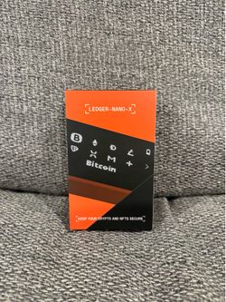 Ledger Nano X Crypto Hardware Wallet
