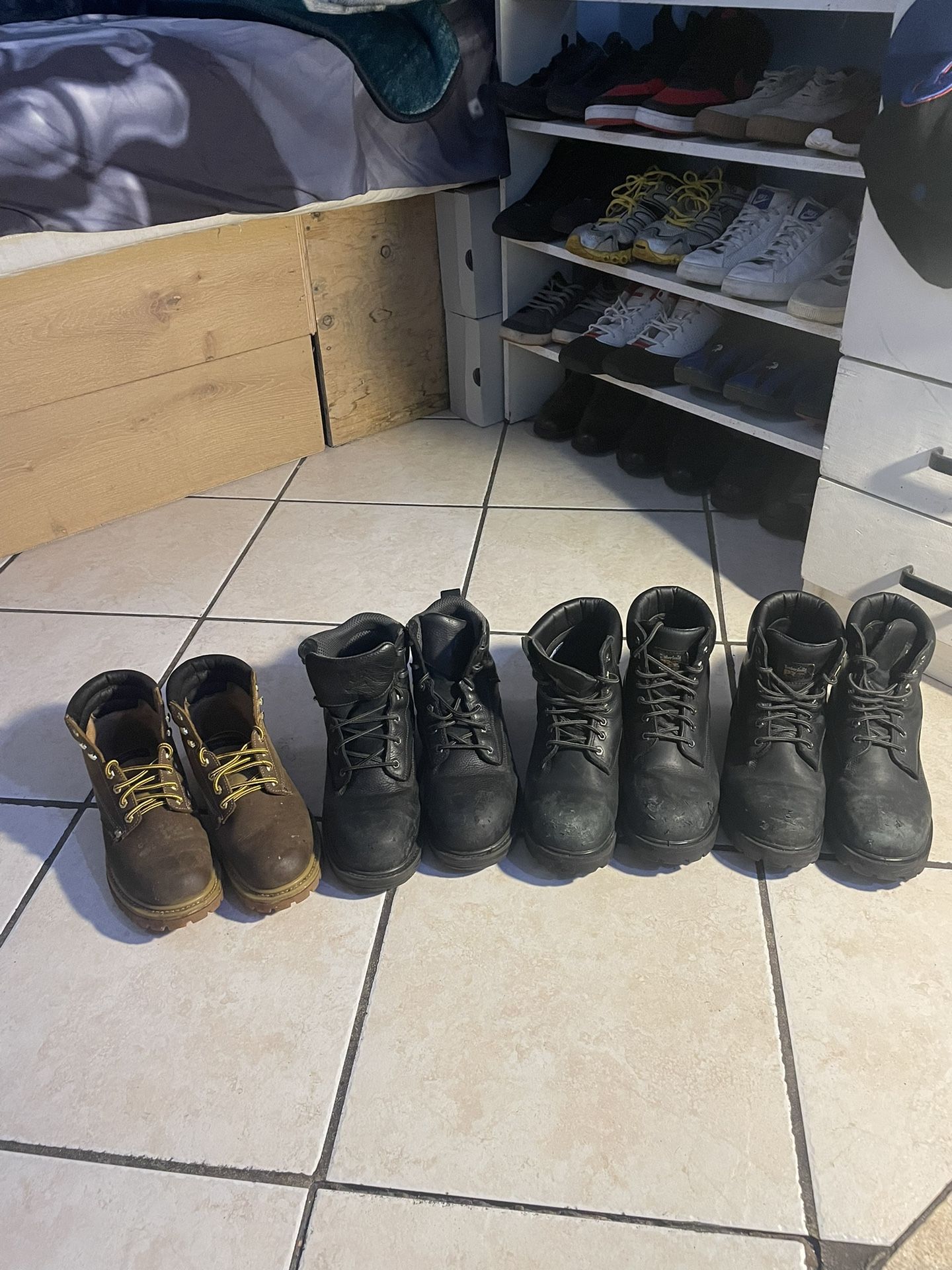 Timberland work boots