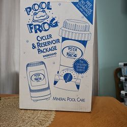 Pool Frog Cycler + Mineral Reservoir