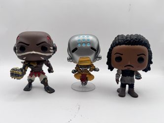 Set Of 3 Funko Pop! Overwatch Figs. Zenyatta #305 Alien Twins #741 Doomfist #351