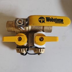 3/4" Press Full Port Purge & Fill Ball Valve