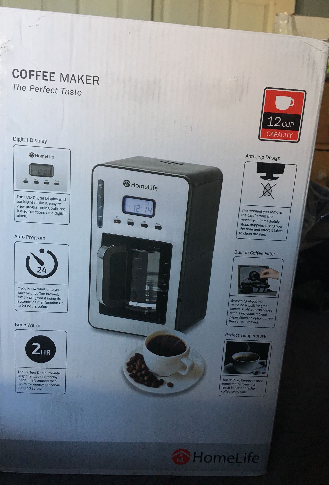 New coffee maker HomeLife