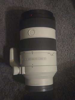 Sony fe 70-200mm f4 g ii oss macro e mount lens