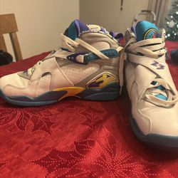 Wmns Air Jordan 8 ‘White Aqua’